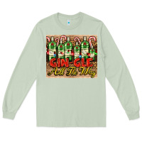 Matcha GIN GLE Christmas gin bottles Long Sleeve Tee - AdoDesignShop