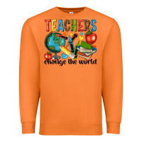 Carrot teachers change the world Premium Sweatshirt - NancyCooperArtShop