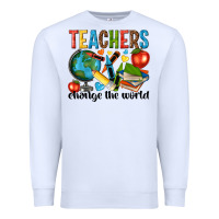 White teachers change the world Premium Sweatshirt - NancyCooperArtShop