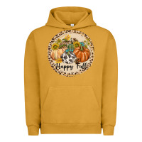 Pigment Peanut Butter Happy Fall Urban Hoodie - texasbilliewilder