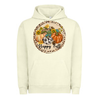 Pigment Pistachio Happy Fall Urban Hoodie - texasbilliewilder