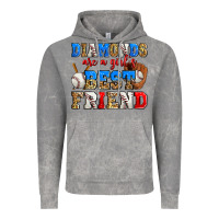 Cloud Rock diamonds are a girl's best friend baseball Vintage Hoodie - Zillion Design Studio