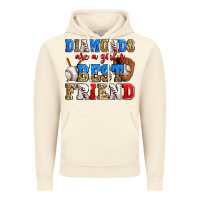 Vintage Artic diamonds are a girl's best friend baseball Vintage Hoodie - Zillion Design Studio