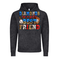 Vintage Black diamonds are a girl's best friend baseball Vintage Hoodie - Zillion Design Studio