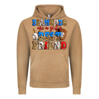 Vintage Camel diamonds are a girl's best friend baseball Vintage Hoodie - Zillion Design Studio