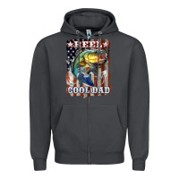 Smoke Reel Cool Dad Bass Zipper Hoodie - LillyAllenDesigns