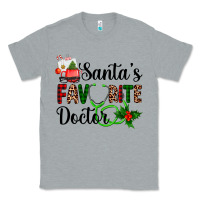 Heather Grey santa's favorite doctor Classic Tee - AdoDesignShop
