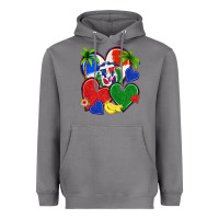 Storm dominican repuclic hearts Heavyweight Hoodie - NancyCooperArtShop