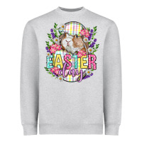 Heather Grey Easter Day Heavyweight Sweatshirt - Neo Western