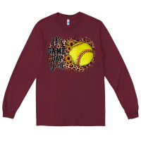 Burgundy it's game day y'all Long Sleeve Tee - JahusDesignShop