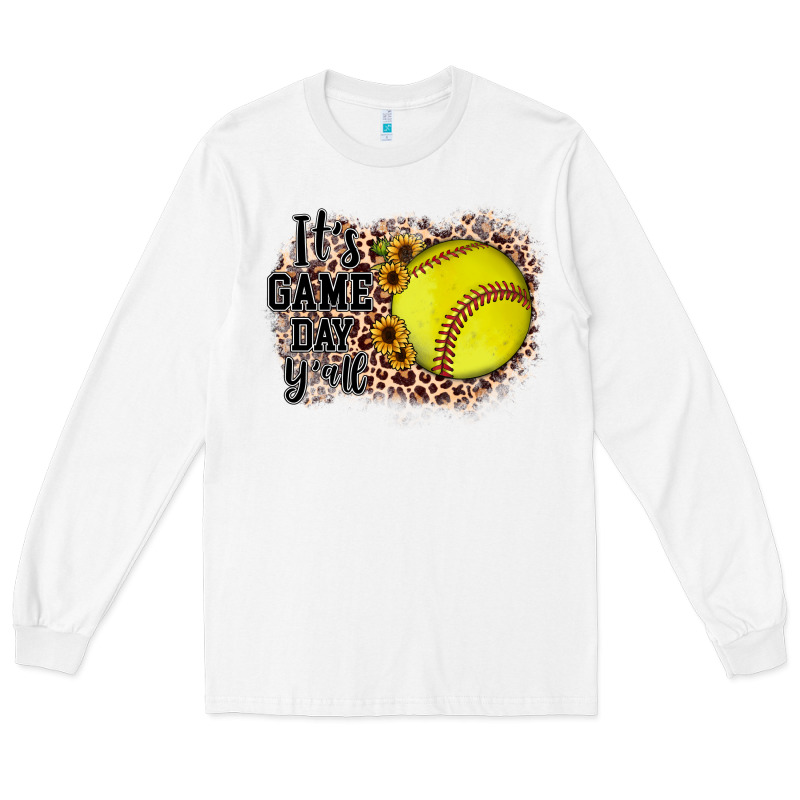 It's Game Day Y'all Long Sleeve Tee by JahusDesignShop | Teevron