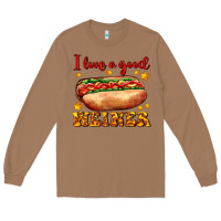 Toasted Coconut i love a good weiner Long Sleeve Tee - AdoDesignShop
