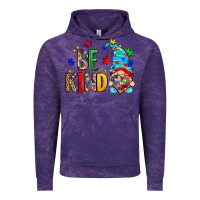 Cloud Purple be kind autism gnome Vintage Hoodie - Zillion Design Studio