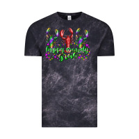 Cloud Black happy crawdy gras Vintage Tee - RacoonDesign