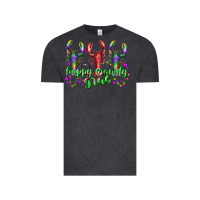 Vintage Black happy crawdy gras Vintage Tee - RacoonDesign