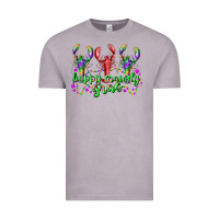 Happy Crawdy Gras Vintage Tee | Teevron