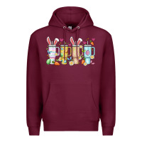 Burgundy obsessive cup disorder easter Premium Hoodie - Artiststas