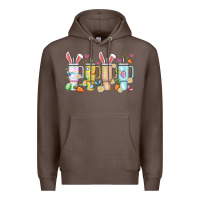 Coffee obsessive cup disorder easter Premium Hoodie - Artiststas