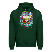 Forest Green Mamacita needs a margarita Urban Hoodie - NancyCooperArtShop