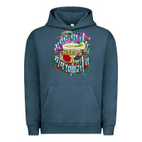 Pigment Midnight Navy Mamacita needs a margarita Urban Hoodie - NancyCooperArtShop