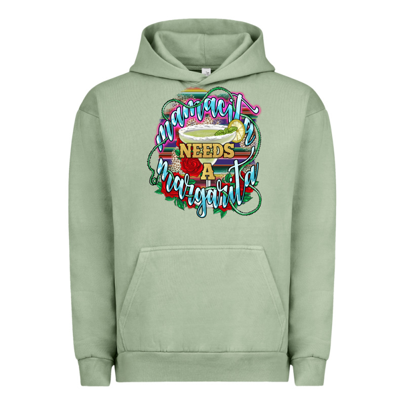 Mamacita Needs A Margarita Urban Hoodie by NancyCooperArtShop | Teevron