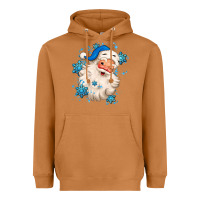 Meerkat winter christmas santa claus Heavyweight Hoodie - MaliasSmallBusiness