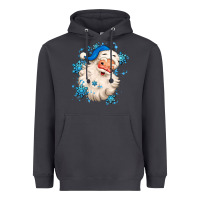 Smoke winter christmas santa claus Heavyweight Hoodie - MaliasSmallBusiness