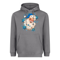 Storm winter christmas santa claus Heavyweight Hoodie - MaliasSmallBusiness