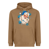 Toasted Coconut winter christmas santa claus Heavyweight Hoodie - MaliasSmallBusiness