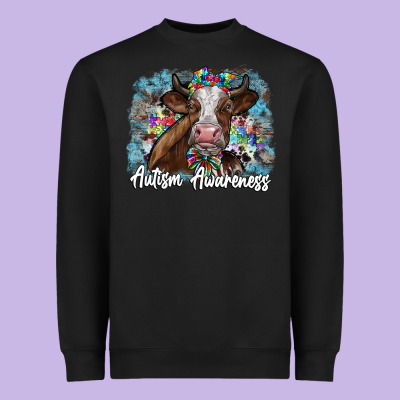 Autism Awareness 2 Heavyweight Sweatshirt Designed By Sublimationcraftshop