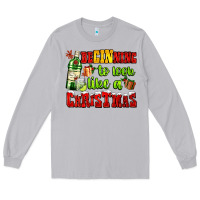 Moon Dust beginning to look like a christmas with gin and gifts Long Sleeve Tee - AdoDesignShop