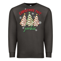 Smoke christmas tree junkie Premium Sweatshirt - MaliasSmallBusiness