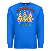 True Royal christmas tree junkie Premium Sweatshirt - MaliasSmallBusiness