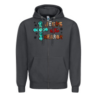 Smoke jesus is the reason for this season christmas Zipper Hoodie - Jasminsmagicworld