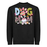 Black Easter Dog Mom Easter Day Heavyweight Sweatshirt - Neo Western