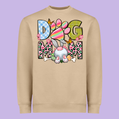 Easter Dog Mom Easter Day Heavyweight Sweatshirt Designed By Neo Western