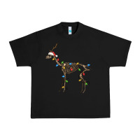 Black christmas deer skeleton Urban Heavy Tee - FaDigitalArtStudio