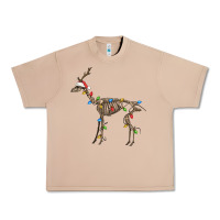 Burro christmas deer skeleton Urban Heavy Tee - FaDigitalArtStudio