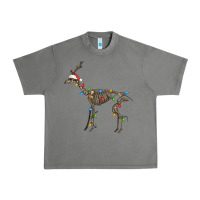 Tornado christmas deer skeleton Urban Heavy Tee - FaDigitalArtStudio
