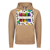 Vintage Coffee Personalized Crayons Vintage Hoodie - texasbilliewilder