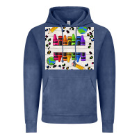 Vintage Denim Personalized Crayons Vintage Hoodie - texasbilliewilder