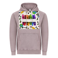 Vintage Zinc Personalized Crayons Vintage Hoodie - texasbilliewilder