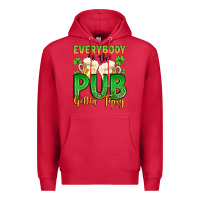 Cardinal everybody in the pub gettin tipsy Premium Hoodie - Artiststas