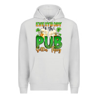 Dove Grey everybody in the pub gettin tipsy Premium Hoodie - Artiststas