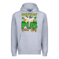Heather Grey everybody in the pub gettin tipsy Premium Hoodie - Artiststas