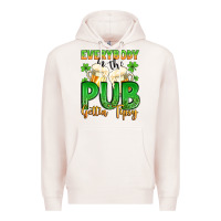 Pale Pink everybody in the pub gettin tipsy Premium Hoodie - Artiststas