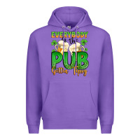 Purple everybody in the pub gettin tipsy Premium Hoodie - Artiststas