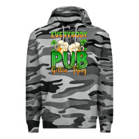 Slate Camo everybody in the pub gettin tipsy Premium Hoodie - Artiststas