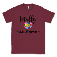 Burgundy totally au some Classic Tee - CowhideDigitalArt