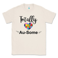 Natural totally au some Classic Tee - CowhideDigitalArt